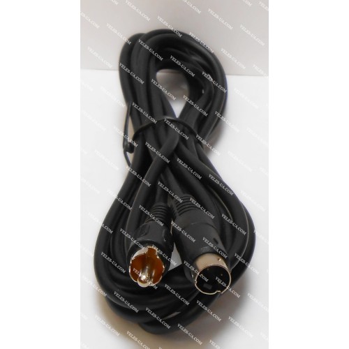 шнур Штекер DINmini(4p) х Штекер 1 RCA, SVHS, 3.0м, d=4,5mm (артикул: 01-0048.) шнур Штекер DINmini(4p) х Штекер 1 RCA, SVHS, 3.0м, d=4,5mm (артикул: 01-0048.)
