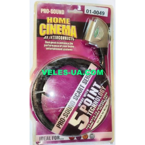 шнур Штекер Скарт х Штекер Скарт 21pin, 1.5м, метал GOLD (артикул: 01-0049.) шнур Штекер Скарт х Штекер Скарт 21pin, 1.5м, метал GOLD (артикул: 01-0049.)