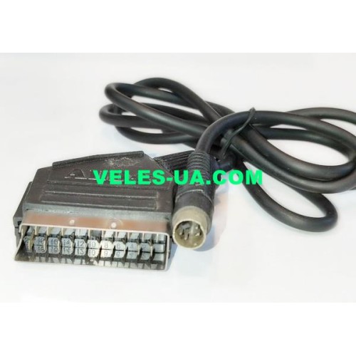 шнур Штекер DINmini(4p) х Штекер Скарт, SVHS, 1.2м, OD 5mm (артикул: 01-0177.) шнур Штекер DINmini(4p) х Штекер Скарт, SVHS, 1.2м, OD 5mm (артикул: 01-0177.)