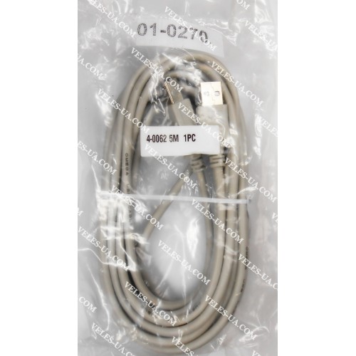 шнур Штекер USB-2.0 A х Штекер USB-2.0 B, 5.0м, d=3.5мм (артикул: 01-0270.) шнур Штекер USB-2.0 A х Штекер USB-2.0 B, 5.0м, d=3.5мм (артикул: 01-0270.)