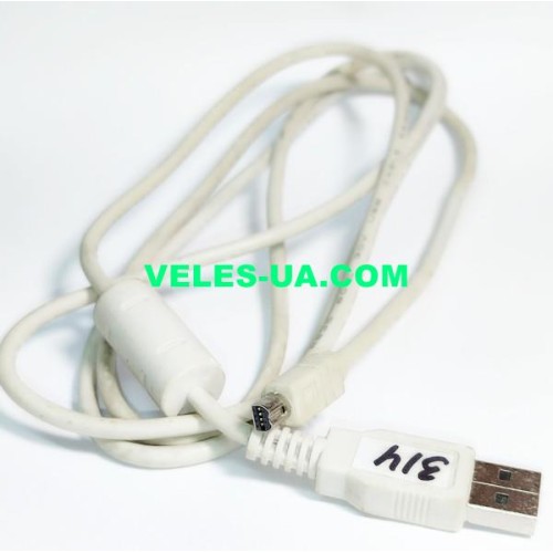 шнур Штекер mini USB(8pin напів круглий) x Штекер USB-2.0 A, 1.5м, №15 (артикул: 01-0314.) шнур Штекер mini USB(8pin напів круглий) x Штекер USB-2.0 A, 1.5м, №15 (артикул: 01-0314.)