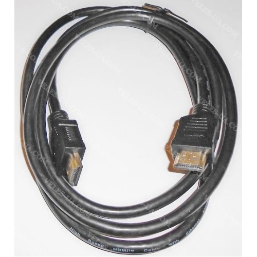 шнур Штекер HDMI х Штекер HDMI, 1.5м d=6.0мм, gold, vers.1.4, чорний AL/Mg (артикул: 01-0392.) шнур Штекер HDMI х Штекер HDMI, 1.5м d=6.0мм, gold, vers.1.4, чорний AL/Mg (артикул: 01-0392.)