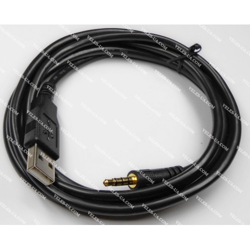шнур Штекер USB-2.0 A х штекер d3,5/4pin, v2.0, з фільтрами, 1.5м, чорний (артикул: 01-0405.) шнур Штекер USB-2.0 A х штекер d3,5/4pin, v2.0, з фільтрами, 1.5м, чорний (артикул: 01-0405.)