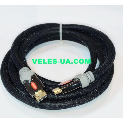 шнур Штекер HDMI х Штекер HDMI, 3.0м Hi-Fi, метал. gold, з фільт., в блістері (артикул: 01-0449.) шнур Штекер HDMI х Штекер HDMI, 3.0м Hi-Fi, метал. gold, з фільт., в блістері (артикул: 01-0449.)