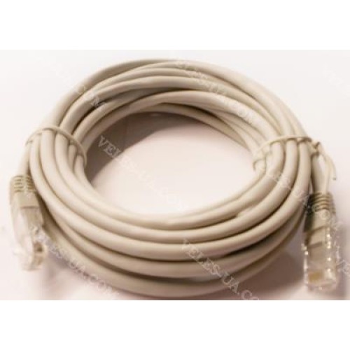 шнур Патчкорд UTP 3.0м, Standarded, сірий, GR (артикул: 01-0516.GR) шнур Патчкорд UTP 3.0м, Standarded, сірий, GR (артикул: 01-0516.GR)