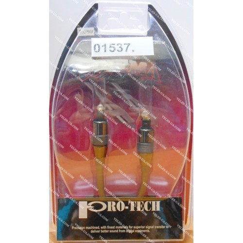 шнур оптичний (toslink plug - toslink plug) 1.0м, d=6.0мм, блістер (артикул: 01-0537.) шнур оптичний (toslink plug - toslink plug) 1.0м, d=6.0мм, блістер (артикул: 01-0537.)