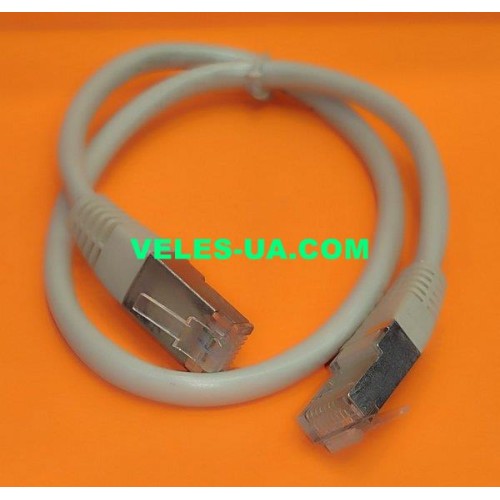 шнур Патчкорд FTP 0.5м, Standarded, сірий, GR (артикул: 01-0552.GR) шнур Патчкорд FTP 0.5м, Standarded, сірий, GR (артикул: 01-0552.GR)