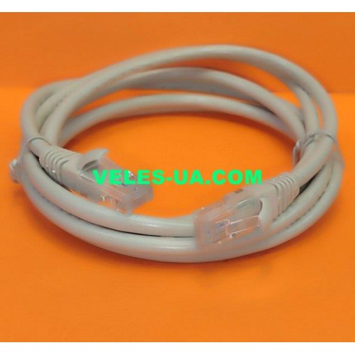 шнур Патчкорд UTP 2.0м, d6mm, CAT.6, Standarded, сірий, GR (артикул: 01-0554.GR) шнур Патчкорд UTP 2.0м, d6mm, CAT.6, Standarded, сірий, GR (артикул: 01-0554.GR)