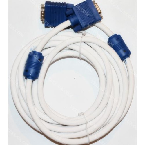 шнур VGA Штекер HDB15pin х Штекер HDB15pin, 5.0м, d= 7мм (артикул: 01-0564.) шнур VGA Штекер HDB15pin х Штекер HDB15pin, 5.0м, d= 7мм (артикул: 01-0564.)