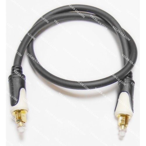 шнур оптичний (toslink plug - toslink plug) 0.5м, KPO3845-0.5 (артикул: 01-0589.) шнур оптичний (toslink plug - toslink plug) 0.5м, KPO3845-0.5 (артикул: 01-0589.)