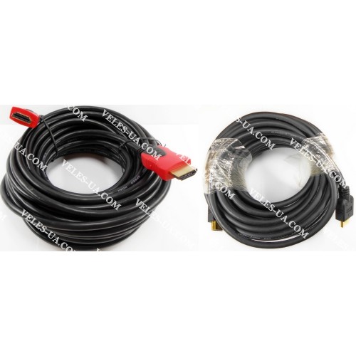 шнур Штекер HDMI х Штекер HDMI, 10.0м d= 6,0мм, 1,3b, gold, чорний (артикул: 01-0658.) шнур Штекер HDMI х Штекер HDMI, 10.0м d= 6,0мм, 1,3b, gold, чорний (артикул: 01-0658.)