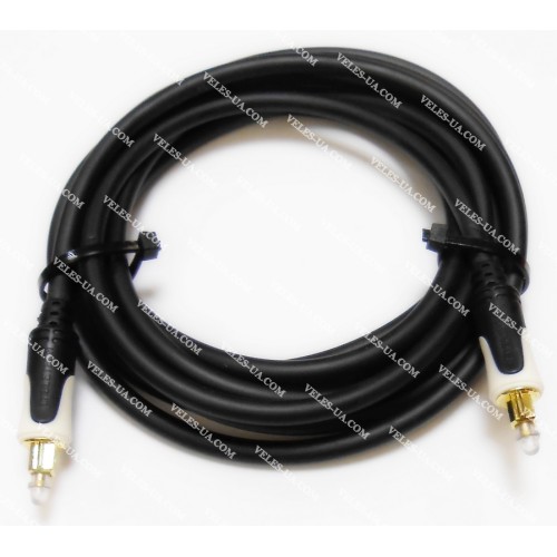 шнур оптичний (toslink plug - toslink plug) 3.0м, KPO3845-3.0 (артикул: 01-0747.) шнур оптичний (toslink plug - toslink plug) 3.0м, KPO3845-3.0 (артикул: 01-0747.)