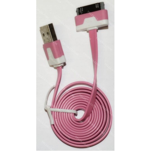 шнур iPhone (шт. USB-2.0 A- шт. iP4), 1,0м, model:80507, плоский, PI (артикул: 01-0794.PI) шнур iPhone (шт. USB-2.0 A- шт. iP4), 1,0м, model:80507, плоский, PI (артикул: 01-0794.PI)