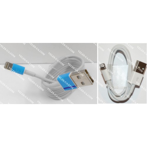 шнур Apple (шт. USB-2.0 A- шт. iP5), 1,0м, FC941850BE JP8B4, стандарт, W (артикул: 01-0802.W) шнур Apple (шт. USB-2.0 A- шт. iP5), 1,0м, FC941850BE JP8B4, стандарт, W (артикул: 01-0802.W)