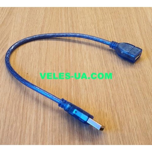 шнур Штекер USB-2.0 A х Гніздо USB-2.0 A, 0.15...0.3m, чорний, прозорий (артикул: 01-0825.) шнур Штекер USB-2.0 A х Гніздо USB-2.0 A, 0.15...0.3m, чорний, прозорий (артикул: 01-0825.)