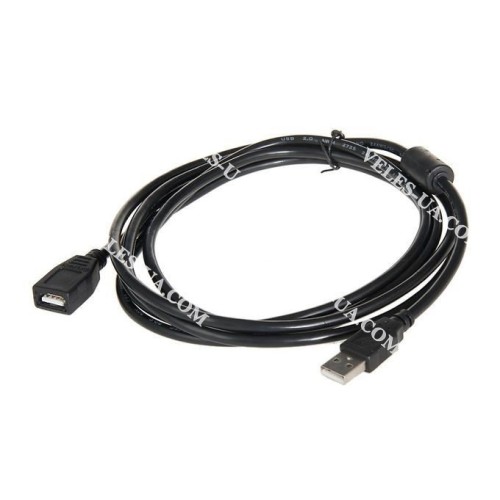 шнур Штекер USB-2.0 A х Гніздо USB-2.0 A,10м, з фільтром ЧОРНИЙ (артикул: 01-0871.BK) шнур Штекер USB-2.0 A х Гніздо USB-2.0 A,10м, з фільтром ЧОРНИЙ (артикул: 01-0871.BK)