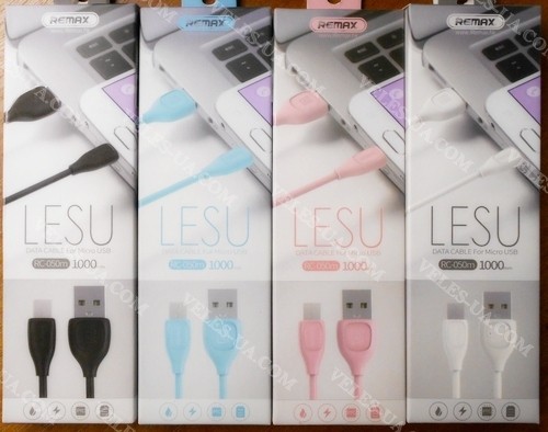 шнур Штекер mikro USB(5pin) x Шт. USB-2.0 A, 1,0м, REMAX LESU, коробка, W (артикул: 01-0883.W) шнур Штекер mikro USB(5pin) x Шт. USB-2.0 A, 1,0м, REMAX LESU, коробка, W (артикул: 01-0883.W)