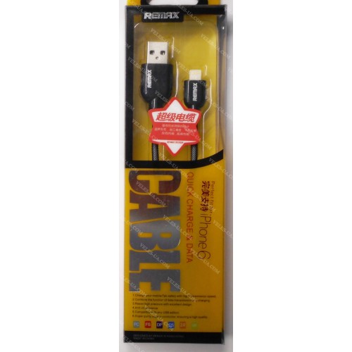 шнур Apple (шт. USB-2.0 A- шт. iP5), 1,0м, REMAX Perfect, плетений, коробка, BK (артикул: 01-0900.BK) шнур Apple (шт. USB-2.0 A- шт. iP5), 1,0м, REMAX Perfect, плетений, коробка, BK (артикул: 01-0900.BK)