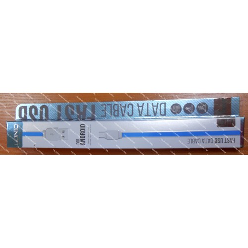 шнур Штекер mikro USB(5pin) x Шт. USB-2.0 A, 1,0м, LDNIO XS-07, плоский, BL (артикул: 01-0967.BL) шнур Штекер mikro USB(5pin) x Шт. USB-2.0 A, 1,0м, LDNIO XS-07, плоский, BL (артикул: 01-0967.BL)