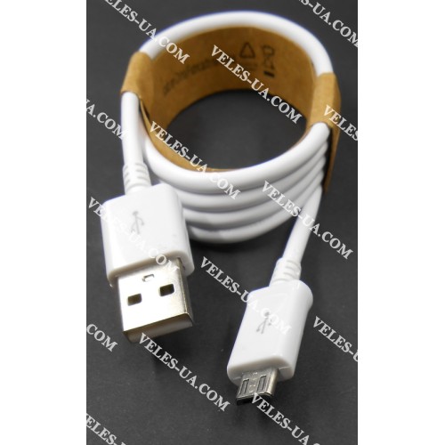 шнур Штекер mikro USB(5pin) x Шт. USB-2.0 A, 1,0м, кульок, W (артикул: 01-1008.W) шнур Штекер mikro USB(5pin) x Шт. USB-2.0 A, 1,0м, кульок, W (артикул: 01-1008.W)