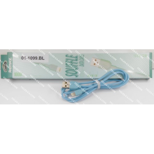 шнур Apple (шт. USB-2.0 A- шт. iP5), 1,0м, REMAX RC-031i, коробки, BL (артикул: 01-1099.BL) шнур Apple (шт. USB-2.0 A- шт. iP5), 1,0м, REMAX RC-031i, коробки, BL (артикул: 01-1099.BL)