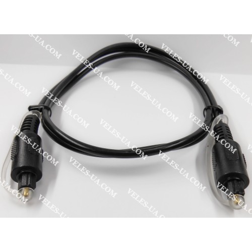 шнур оптичний (toslink plug - toslink plug) 1.0м, d=4.0мм (артикул: 01-1142.) шнур оптичний (toslink plug - toslink plug) 1.0м, d=4.0мм (артикул: 01-1142.)