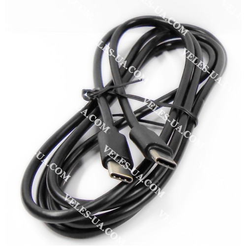 шнур Штекер USB Type-C x Шт. Type-C, 1.5м, якісний, кульок (артикул: 01-1226.BK) шнур Штекер USB Type-C x Шт. Type-C, 1.5м, якісний, кульок (артикул: 01-1226.BK)