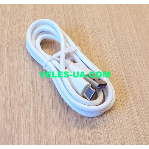 шнур Штекер USB Type-C x Шт. Type-C, 1.0m, 3A, data cable, W, Мідь (артикул: 01-1400.) шнур Штекер USB Type-C x Шт. Type-C, 1.0m, 3A, data cable, W, Мідь (артикул: 01-1400.)