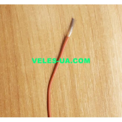 Кабель живлення 1х 0,15кв.мм. CU, 1x30/0,08, d1.5mm, 26AWG, силіконовий, ЧЕРВОНИЙ (артикул: 01-1461.RD) Кабель живлення 1х 0,15кв.мм. CU, 1x30/0,08, d1.5mm, 26AWG, силіконовий, ЧЕРВОНИЙ (артикул: 01-1461.RD)