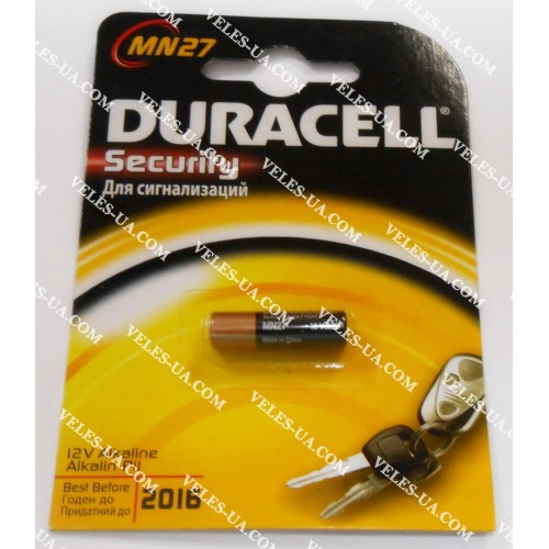 27A Duracell MN27, Energizer (артикул: 02-0005) 27A Duracell MN27, Energizer (артикул: 02-0005)