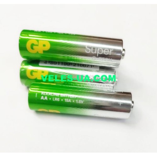 LR6 GP 15A21-S2, Super (артикул: 02-0016) LR6 GP 15A21-S2, Super (артикул: 02-0016)