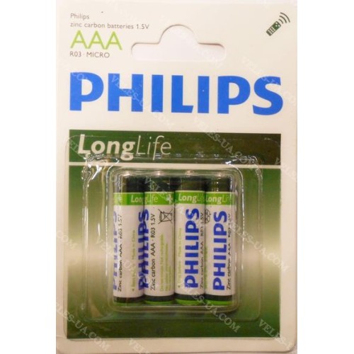 Ro3 Philips Long/Life (артикул: 02-0024) Ro3 Philips Long/Life (артикул: 02-0024)