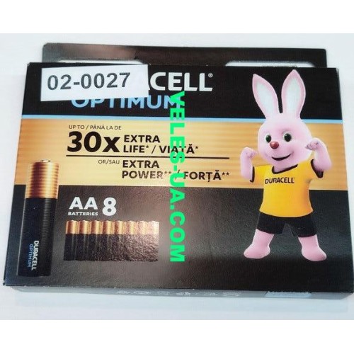 LR6 Duracell Turbo, Ultra+tester, Optimum (артикул: 02-0027) LR6 Duracell Turbo, Ultra+tester, Optimum (артикул: 02-0027)