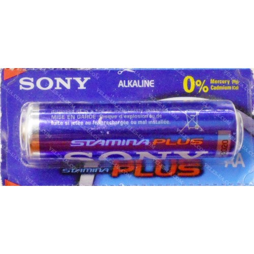 LR6 Sony Alkaline Stamina PLUS (артикул: 02-0031) LR6 Sony Alkaline Stamina PLUS (артикул: 02-0031)