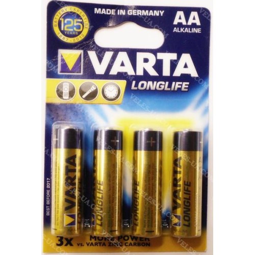 LR6 Varta EXTRA L/L, Max Power, Energy (артикул: 02-0041) LR6 Varta EXTRA L/L, Max Power, Energy (артикул: 02-0041)