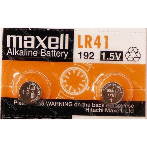 G 3 392A, LR41, 192, GP, Hyundai, UFO, Bossman, Maxell, Philips, Videx (артикул: 02-0164) G 3 392A, LR41, 192, GP, Hyundai, UFO, Bossman, Maxell, Philips, Videx (артикул: 02-0164)