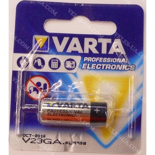 23A VARTA V23GA 12V (артикул: 02-0209) 23A VARTA V23GA 12V (артикул: 02-0209)