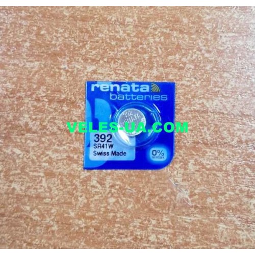 G 3 V312, SR41W, 392, Prem Renata d7,9/h3,6 (срібло) (артикул: 02-0463) G 3 V312, SR41W, 392, Prem Renata d7,9/h3,6 (срібло) (артикул: 02-0463)