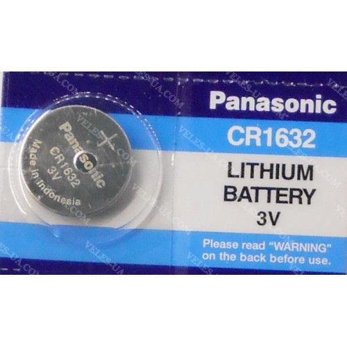 CR1632 3V Panasonic (артикул: 02-1022) CR1632 3V Panasonic (артикул: 02-1022)