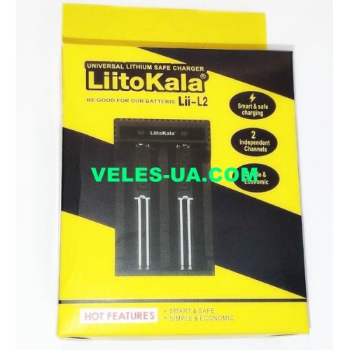 ЗП Авто- Li-3.6, 4.2V/1A для 1-2шт 18650 - 10440 - 26650, (від mikroUSB), LiitoKala Lii-L2 (артикул: 02-1052) ЗП Авто- Li-3.6, 4.2V/1A для 1-2шт 18650 - 10440 - 26650, (від mikroUSB), LiitoKala Lii-L2 (артикул: 02-1052)