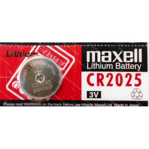 CR2025 3V Maxell (артикул: 02-1112) CR2025 3V Maxell (артикул: 02-1112)