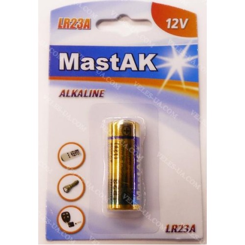 23A LR-23A MastAK 12V (артикул: 02-1185) 23A LR-23A MastAK 12V (артикул: 02-1185)