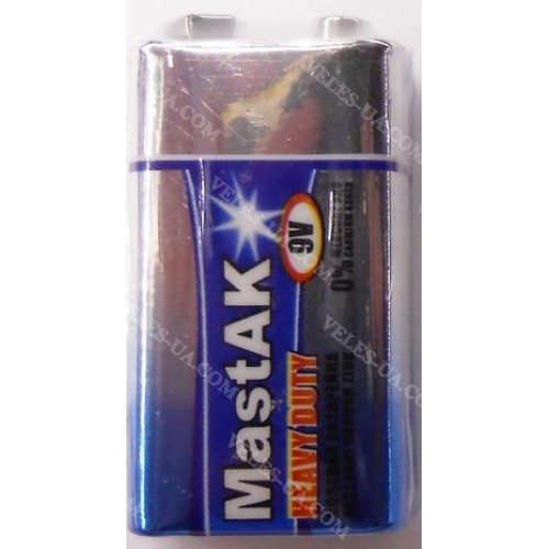 6F22 9v MastAK Super HD (артикул: 02-1225) 6F22 9v MastAK Super HD (артикул: 02-1225)