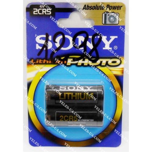 KL2CR5 (DL245) Sony 6V (артикул: 02-1298) KL2CR5 (DL245) Sony 6V (артикул: 02-1298)