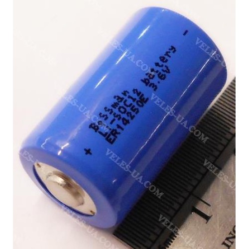 Б.спец 1/2AA ER14250 3,6V 0.85Ah Li-SOCL2, Bossman (артикул: 02-1334) Б.спец 1/2AA ER14250 3,6V 0.85Ah Li-SOCL2, Bossman (артикул: 02-1334)