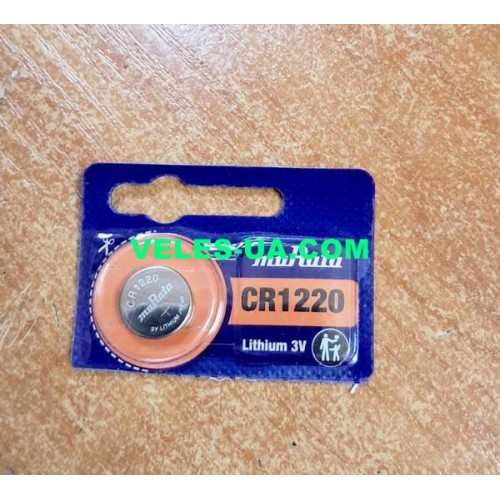 CR1220 3V muRata (артикул: 02-1394) CR1220 3V muRata (артикул: 02-1394)