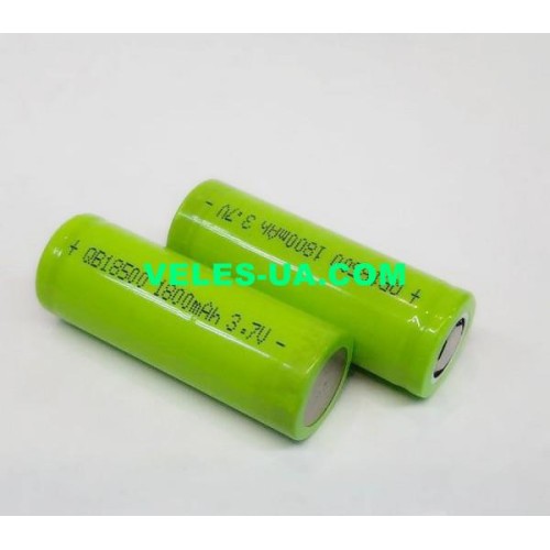аккум ПрLi d18.50mm ICR18500 3,7V 1800mAh Li QB (артикул: 02-1425) аккум ПрLi d18.50mm ICR18500 3,7V 1800mAh Li QB (артикул: 02-1425)