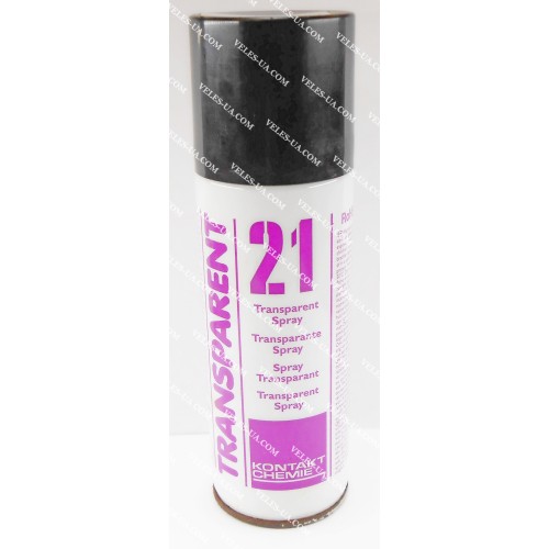 аерозоль Хімія TRANSPARENT 21 Spray 200ml (артикул: 06-0294.) аерозоль Хімія TRANSPARENT 21 Spray 200ml (артикул: 06-0294.)
