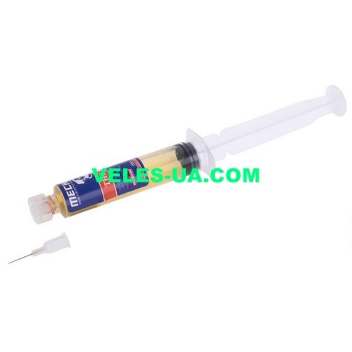 Флюс- для SMD, BGA, Mechanic No.226, шприц 10мл, рідкий (артикул: 06-0364.) Флюс- для SMD, BGA, Mechanic No.226, шприц 10мл, рідкий (артикул: 06-0364.)