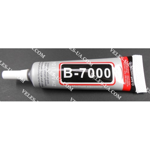 Клей B-7000 Zhanlida , тюбик 25мл, для склеювання модулів телефонів (артикул: 06-0491.) Клей B-7000 Zhanlida , тюбик 25мл, для склеювання модулів телефонів (артикул: 06-0491.)